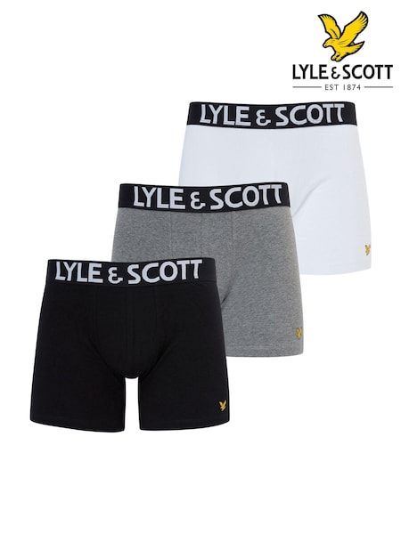 Lyle & Scott Black Daniel Premium Trunks 3 Pack (T48731) | €44