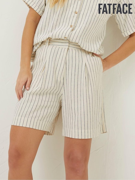 FatFace Deal A-Line Stripe Linen Shorts (T49390) | 19 €