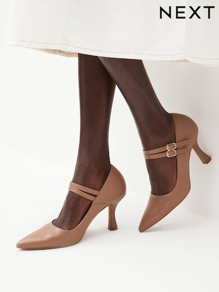 Camel Forever Comfort® Point Toe Mary Jane Heel Shoes (T49730) | €11