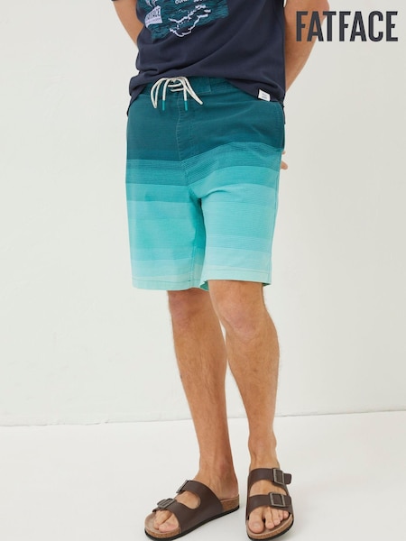 FatFace Green Camber Ombre Swim Shorts (T51422) | €27