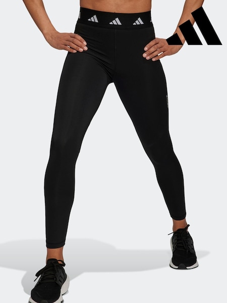 adidas Black Performance Training Techfit Period Proof 7/8 Leggings (T51470) | €34