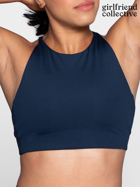 Темно-синий - Girlfriend Collective Topanga Bra (T51634) | €26