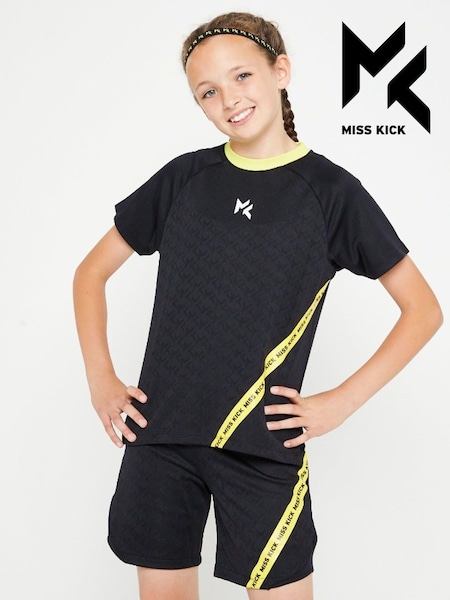 Schwarz - Miss Kick Standard Trainingsshorts für Mädchen in Türkisblau (T51672) | 11 €