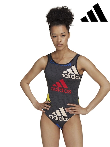 adidas Grey Essentials Logo Bodysuit (T51804) | €10