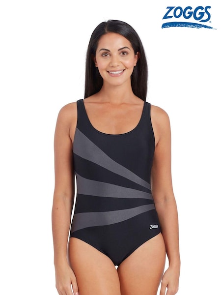 Zoggs Sandon Scoopback Swimsuits With Fixed Foam Cups And Tummy Control (T52178) | €62
