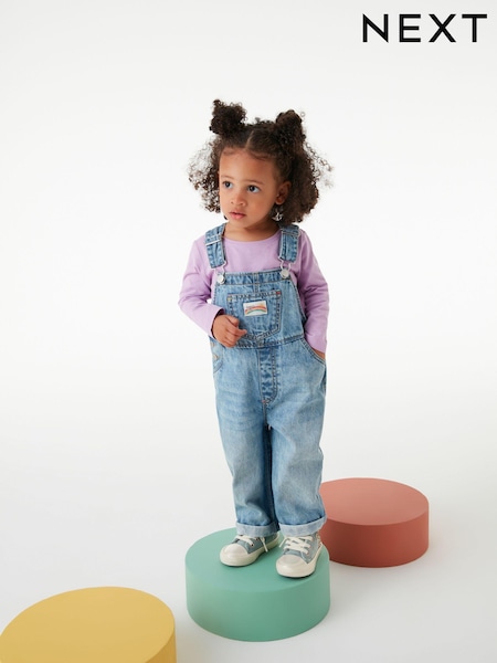 Denim Dungarees (3mths-7yrs) (T52692) | € 18 - € 21