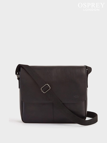 שחור - Osprey London The Brooks Large Messenger Bag (T52918) | ‏679‏₪