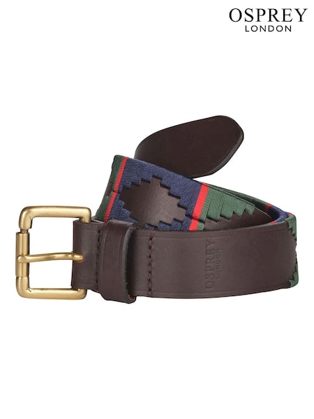 Natural - OSPREY LONDON The Mendoza 3.5cm Leather Jeans Belt (T53013) | 50 €