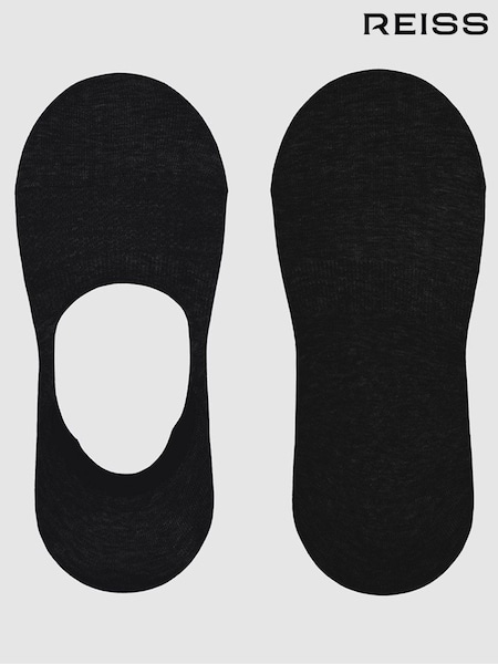 Reiss Black Axis Trainer Socks (T53145) | AED58