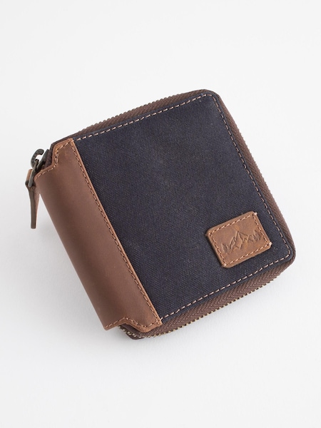 Navy Blue Zip-Around Wallet (T53187) | €15.50