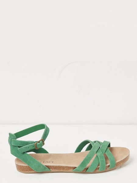 FatFace Green Beth Sandals (T53238) | €34