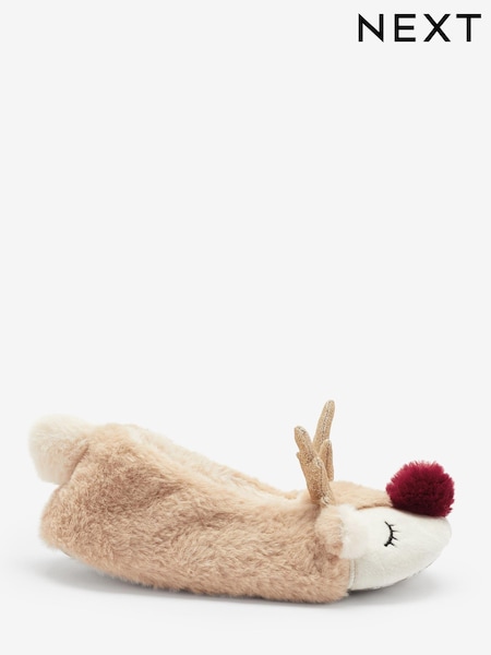 Braun - Reindeer Christmas Ballet Slippers (T53622) | 9 € - 12 €