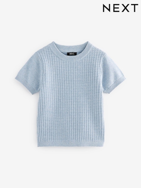 modra - 100% Cotton Textured Knitted T-Shirt (3mths-7yrs) (T53889) | € 7 - € 9
