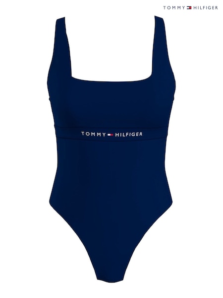 Tommy Hilfiger Navy Swimsuit 1 Piece (T54038) | 421 QAR