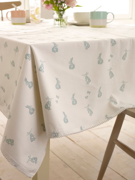 Bunny Rabbit Cotton Tablecloth (T54259) | ‏26 د.إ.‏