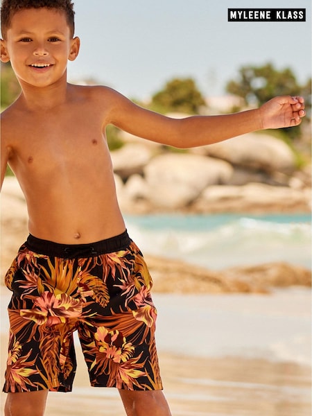 Myleene Klass Kids Multi Tropical Print Swimshorts (T54646) | €5 - €7
