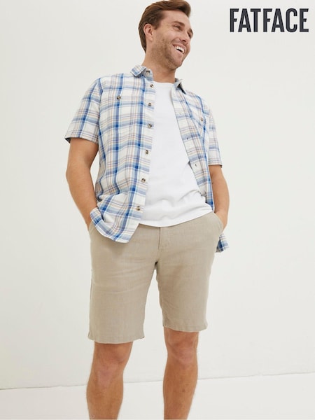 FatFace Blue Gibbard Check Shirt (T54716) | €27