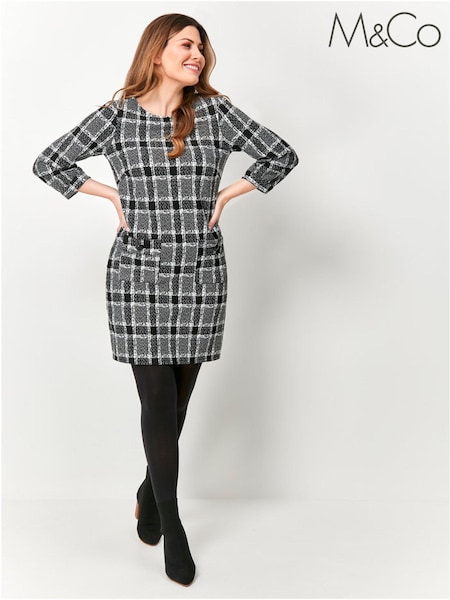 M&Co Black Check Tunic (T54745) | 15 €