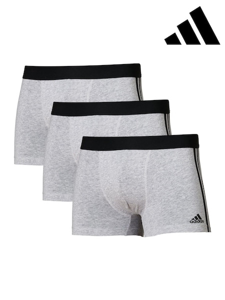 adidas Multi Active Flex Cotton 3 Stripe Boxers 3 Pack (T55175) | €56