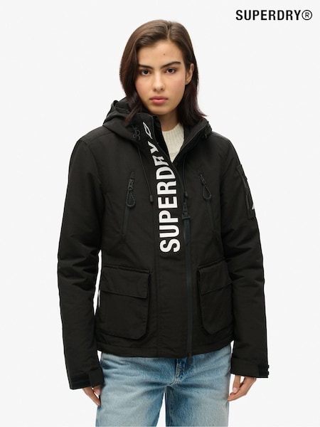 Superdry Black Hooded Ultimate Windbreaker (T55192) | €138
