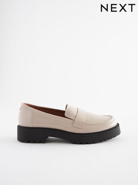 Bone White Forever Comfort® Chunky Loafers (T55213) | €20