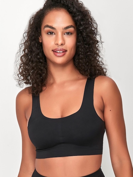 Anya Madsen Black Bonded Crop Top (T55400) | €13