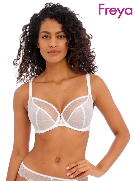 White - Freya Signature Under Wire Plunge Bra
