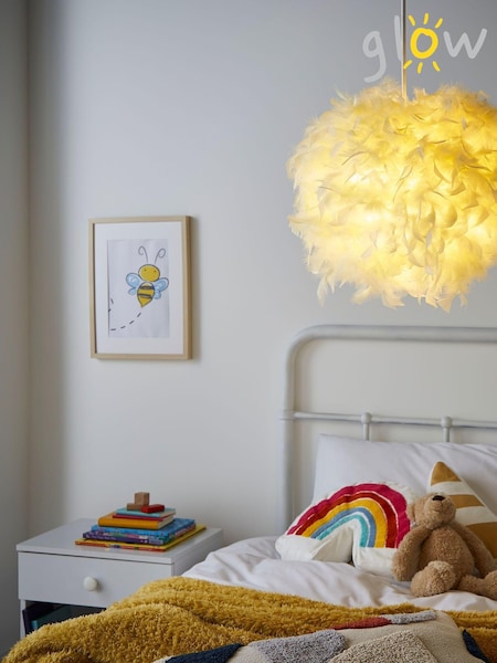 glow Yellow Feather 40cm Shade (T56902) | €42