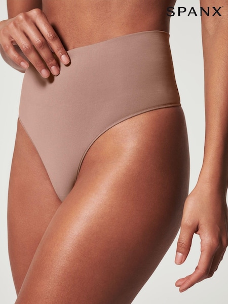 Cafe Au Lait - SPANX® EcoCare Seamless Shaping Thong (T56972) | €43