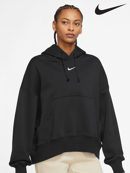 Nike Oversized Phoenix Fleece Over Mini Swoosh Pullover Hoodie (T57395) | € 40
