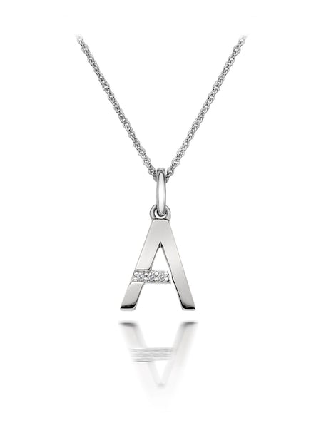 Hot Diamonds Silver Micro Initial Pendant Necklace (T58353) | €57