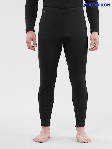 Decathlon Ski Base Layer Black Leggings (T58826) | ‏50‏₪