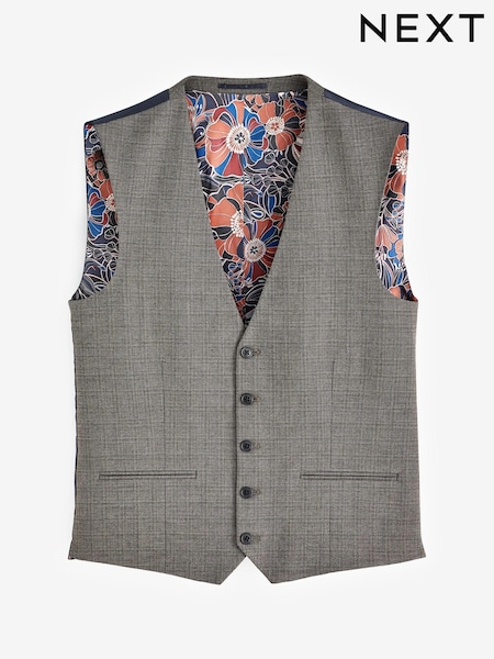 Taupe Motion Flex Stretch Waistcoat (T59153) | €20