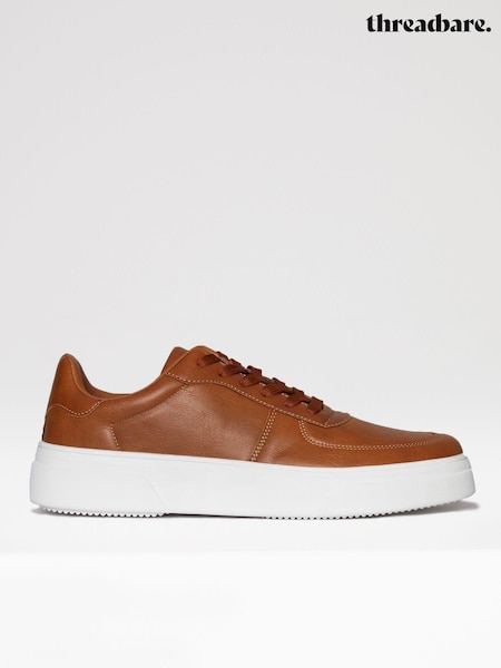 Threadbare Brown Casual Raised Sole Trainers (T59462) | € 21