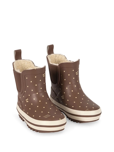 Marrón - Konges Sløjd Roi Printed Rain Boots