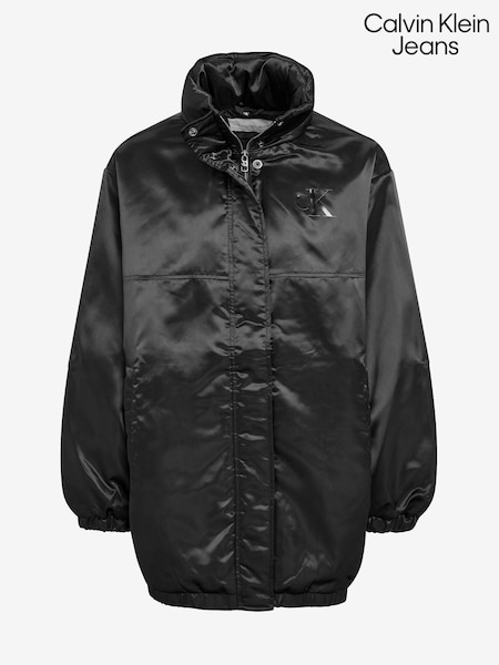 Calvin Klein Jeans Black Satin Jacket (T59934) | €69