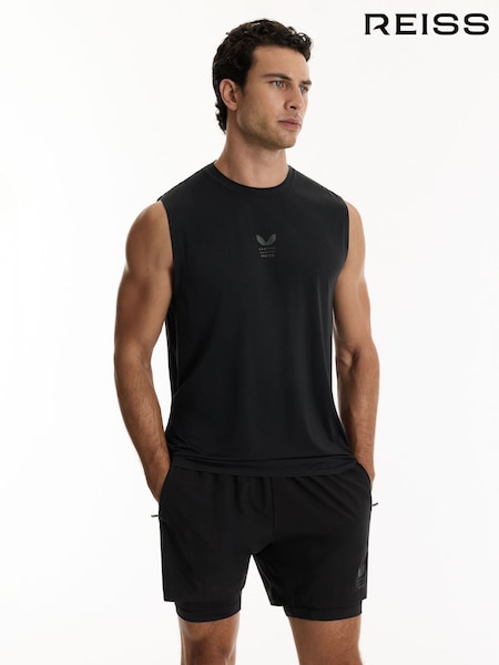 Castore Black/Iridescent Cas - Regular Reiss Performance Vest Reiss | Castore Performance Vest