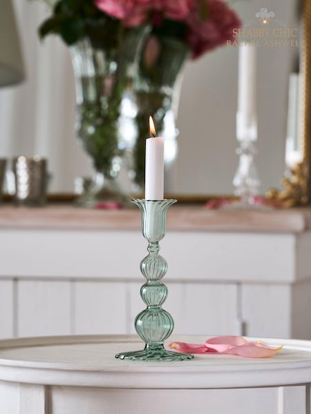Shabby Chic by Rachel Ashwell® Green Taper Candle Holder (T60090) | €18.50