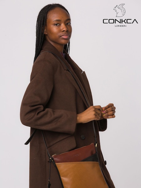 Conkca Avril Leather Cross-Body Bag (T60806) | €65