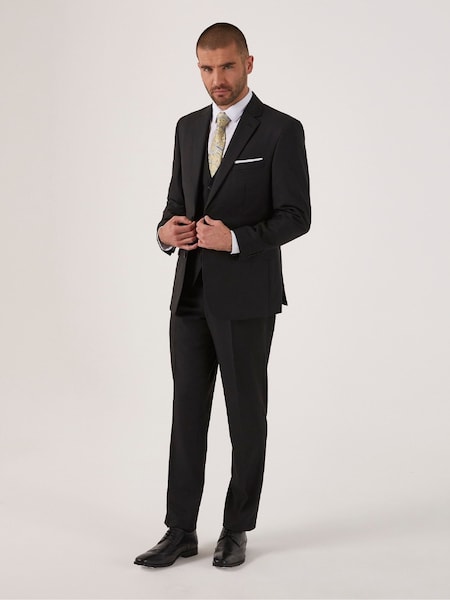 Skopes Black Tailored Fit Romulus Sustainable Suit (T61454) | €66