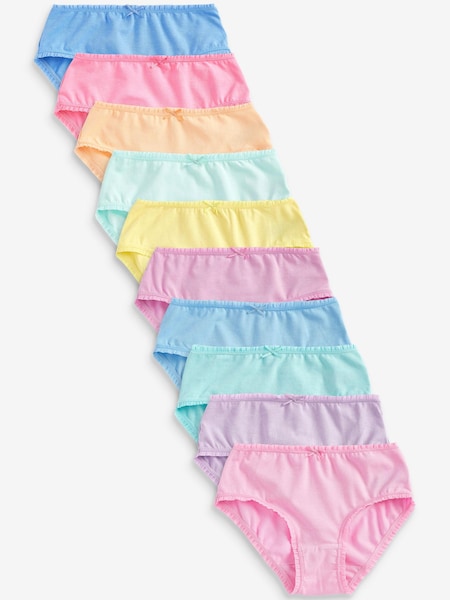 Pink/Gelb/Blau - 10 Pack Briefs (1.5-16yrs) (T61888) | 9 € - 13 €