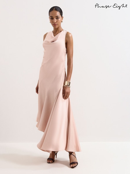 Pink - Phase Eight Thyra Satin Dress