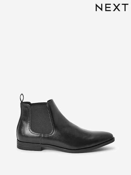 Black Chelsea Boots (T65153) | $79