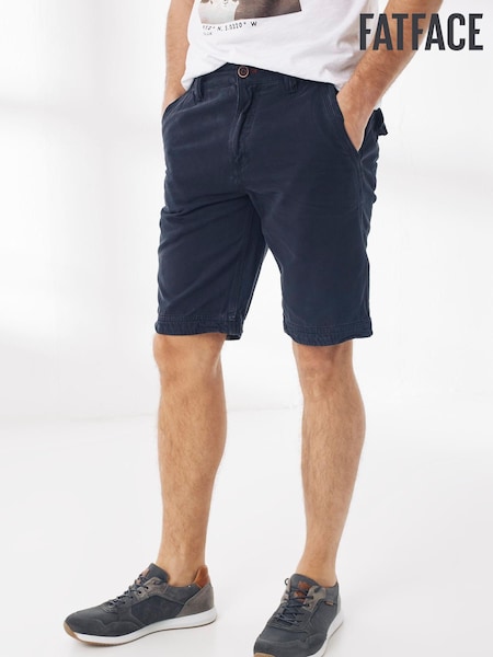 FatFace Blue Cove Flat Front Shorts (T65513) | €22