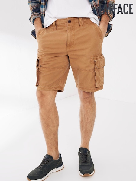 FatFace Brown Breakyard Cargo Shorts (T65514) | €23