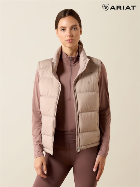 Телесный - Ariat Ultrapuff Insulated Down Gilet