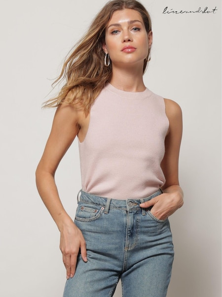 Line & Dot Light Grey Madrid Top (T66966) | €38