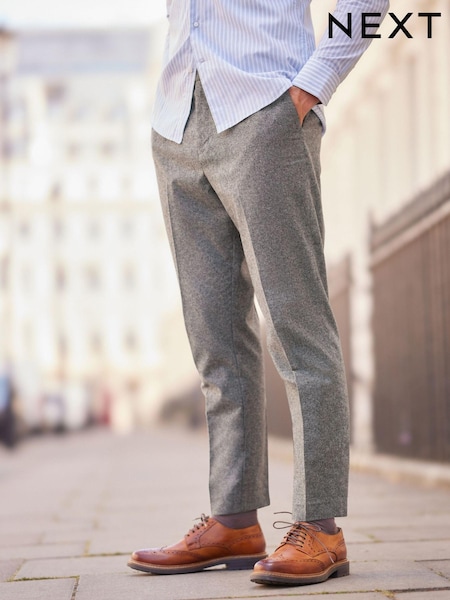 Серый Донегал - Nova Fides Formal Trousers (T67076) | €18