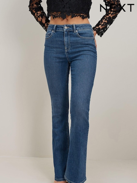 Синий - Stretch Flare Jeans (T68177) | €7