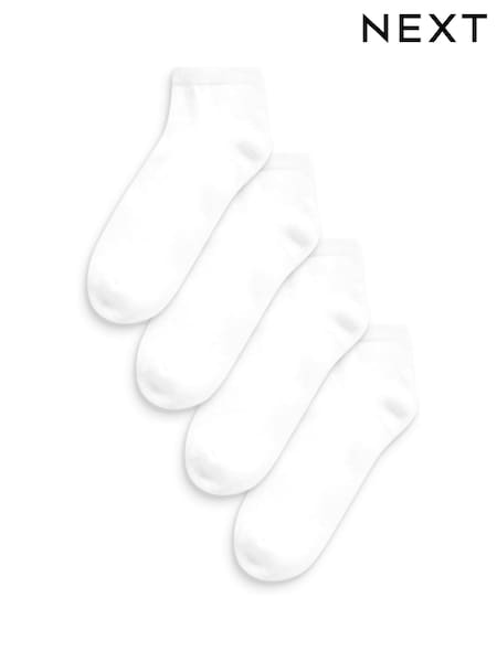 Biela - Cushion Sole Trainer Socks 4 Pack (T68837) | €12